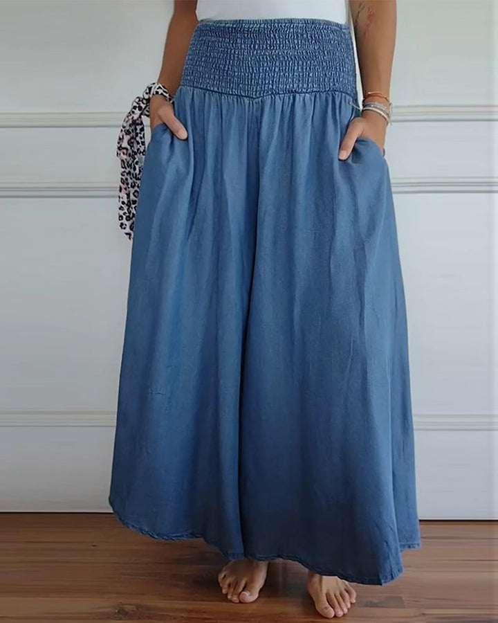 Caroline | Comfortabele Broek Met Elastische Taille