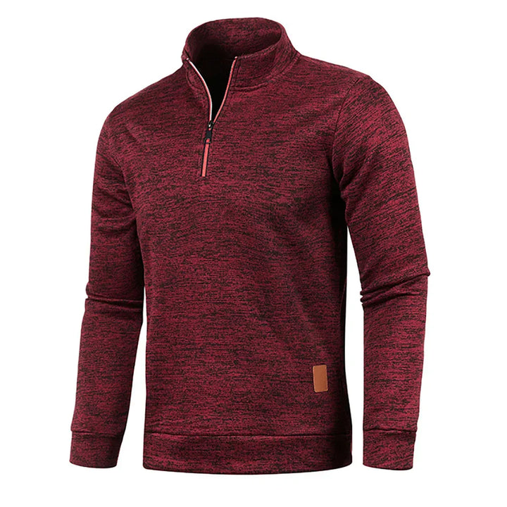 PALMER - SWEATSHIRT MET HALVE RITS