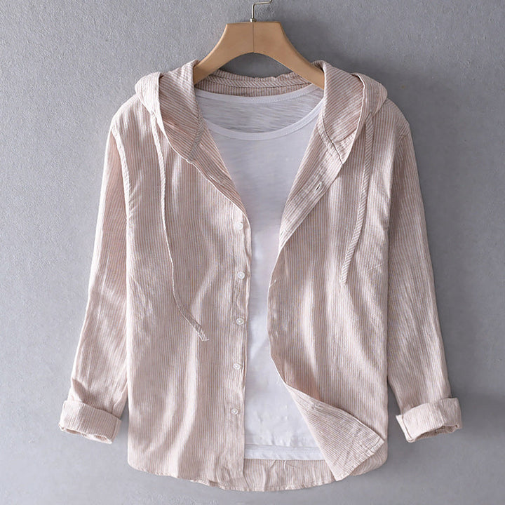 Amalia™ Lichtgewicht blouse met capuchon