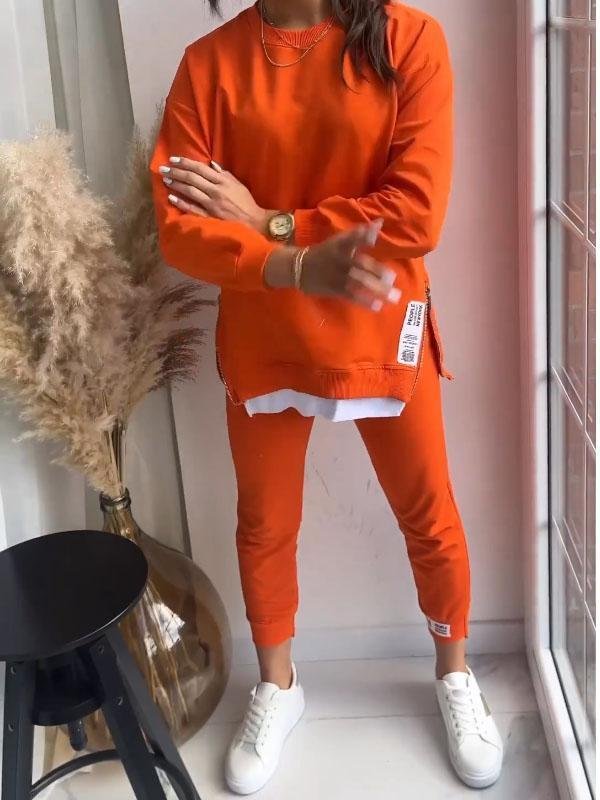 Evy - Comfortabel Sweatshirt en Broek Set voor Vrouwen