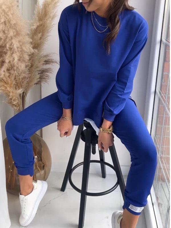 Evy - Comfortabel Sweatshirt en Broek Set voor Vrouwen