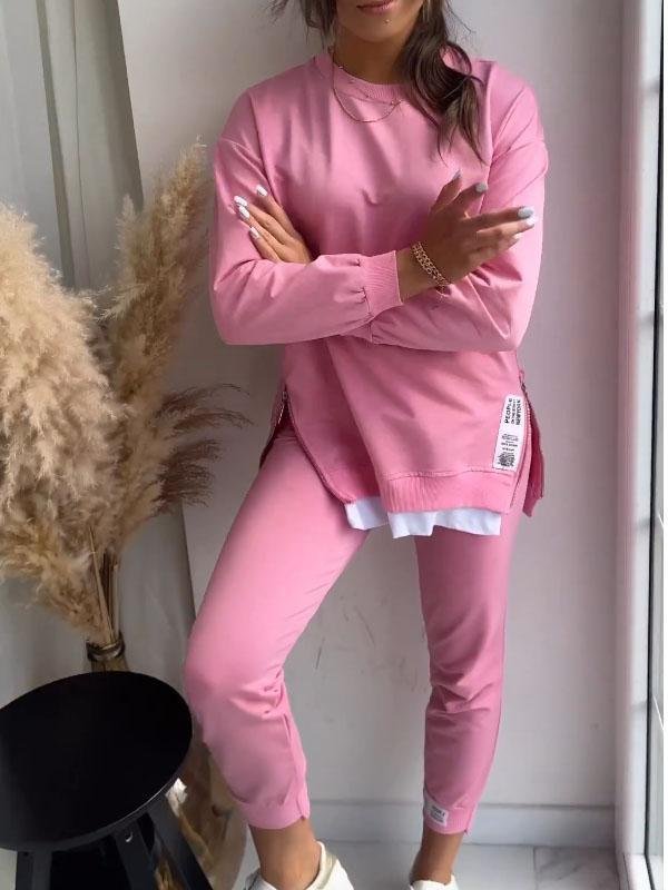 Evy - Comfortabel Sweatshirt en Broek Set voor Vrouwen