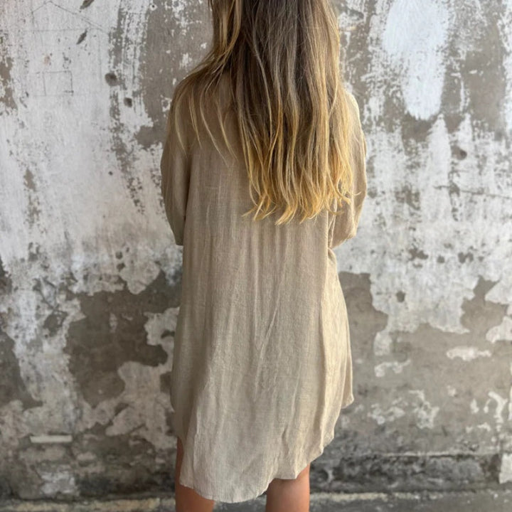 Isabelle - long sleeve shirt and shorts set